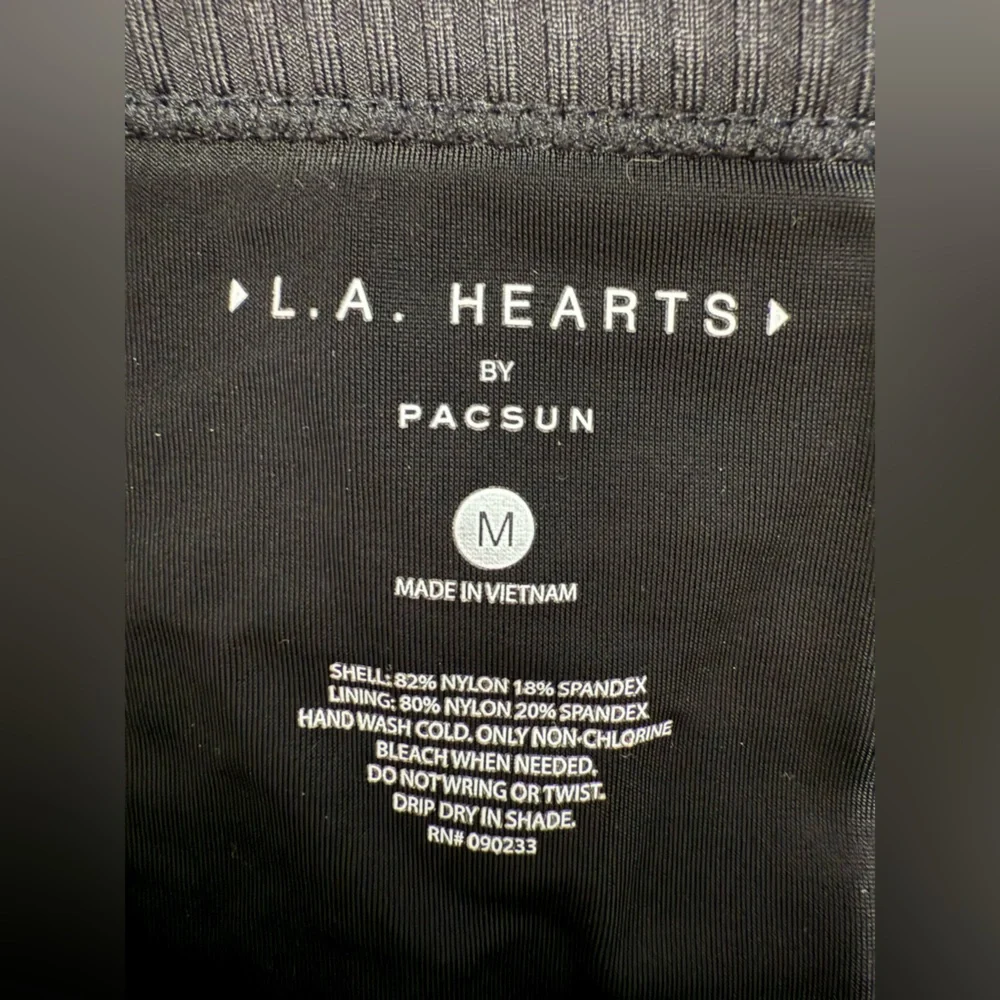 L.A. Hearts by PACSUN Bikini Set‎ In Black Women’s Size Medium
